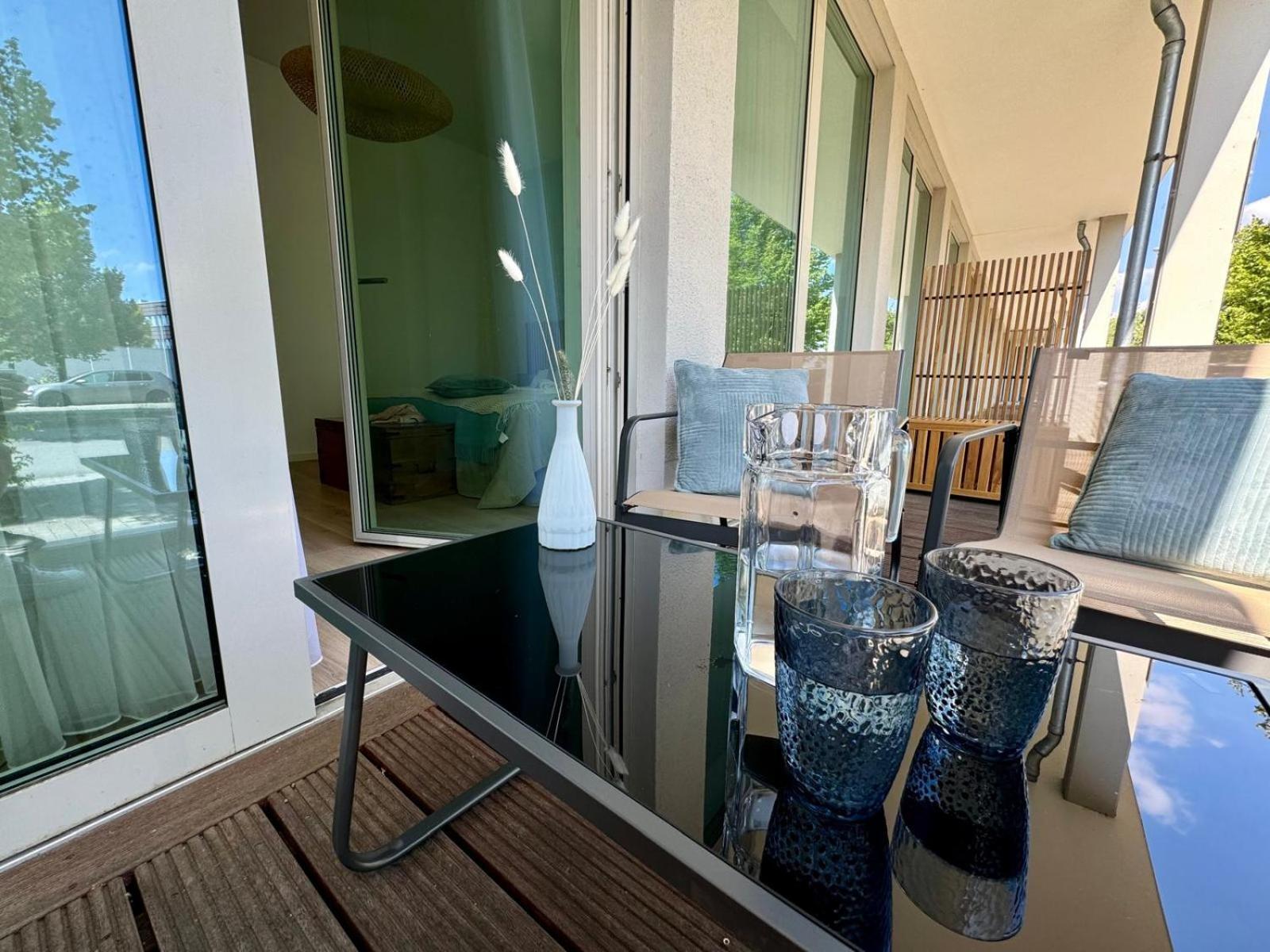 Design - Terrasse - Streaming - Privatparkplatz - Klinikum - Uni - Zentral Erfurt