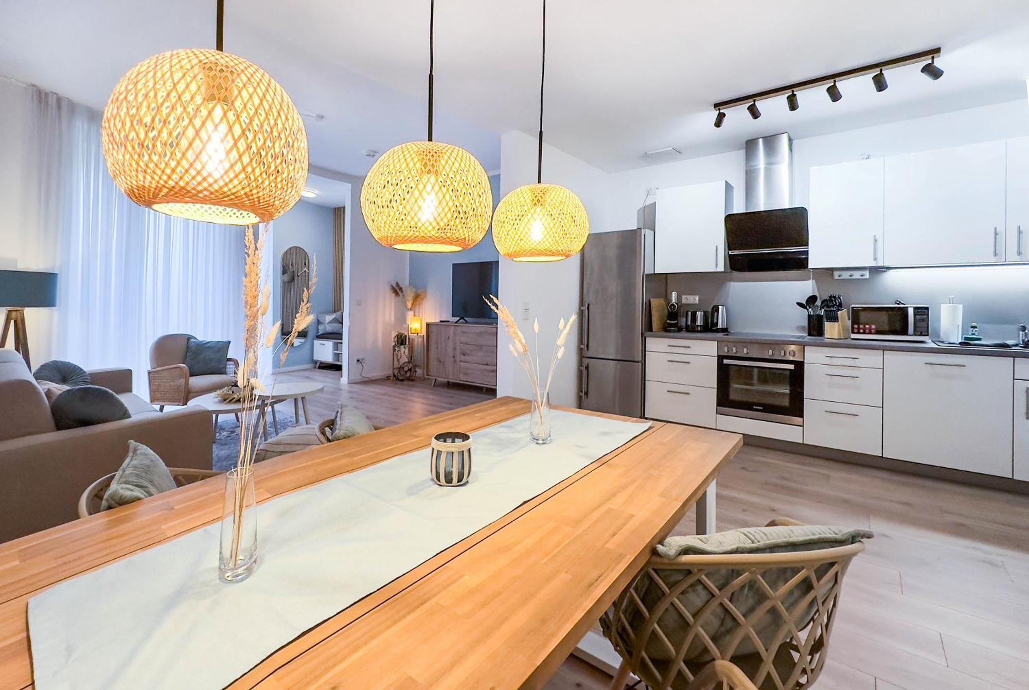 Appartement Design - Terrasse - Streaming - Privatparkplatz - Klinikum - Uni - Zentral